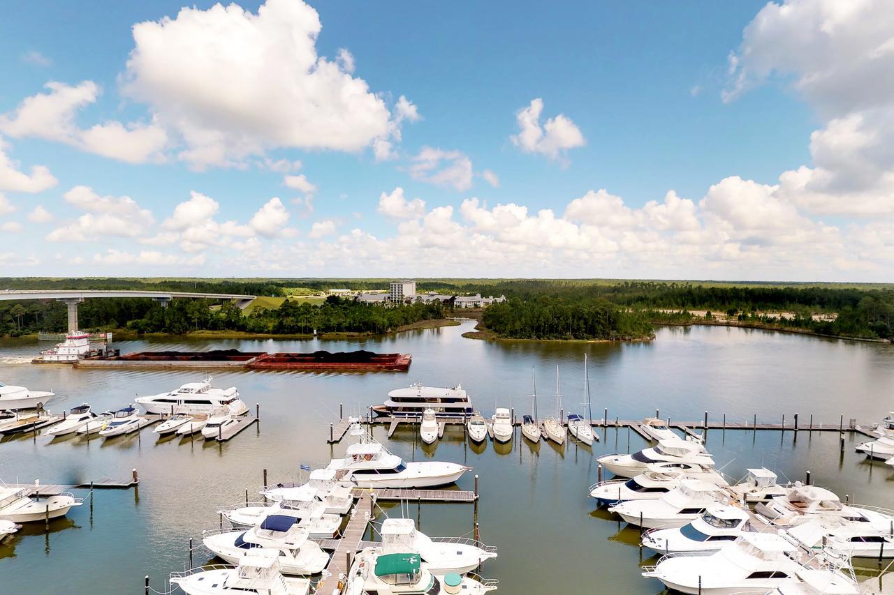 Ferienwohnung Wharf Orange Beach Exterior foto